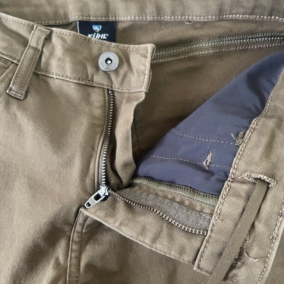 Kuhl Kontour Skinny Stretch Cotton Jeans, Olive, Size 6L - Picture 5 of 10